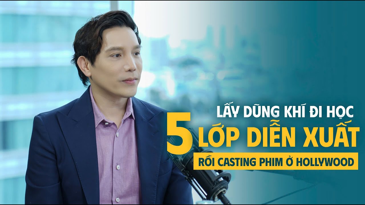 Shark Minh Beta: Lấy dũng khí đi học 5 lớp diễn xuất rồi casting phim Hollywood